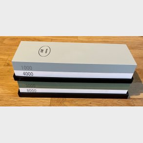 Minshitsu Slipestein Sett B - 2 Korninger 1000/4000 og 3000/8000