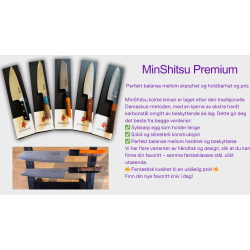 Minshitsu Premium Oriental Star - Kokkekniv / Kiritsuke (SORT)