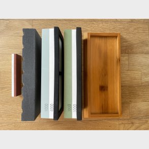 Minshitsu Slipestein Sett FIN (Inkl Bonus Reise slipestein) 