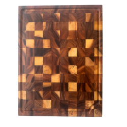 MinShitsu Walnut Butcher Blokk / Skjre fjl (4cm) 