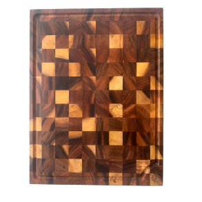 MinShitsu Walnut Butcher Blokk / Skjre fjl (4cm) 