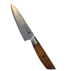 MinShitsu Professional Sneaking Tiger 73 lag Damask Pudder st�l - SETT 3 Kniver 