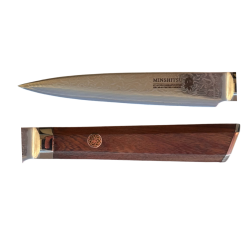 MinShitsu Premium Brown Wave Utility / Forbruks kniv 
