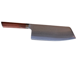 Minshitsu premium Brown Waves Butcher Kniv 67 lag Damascus 