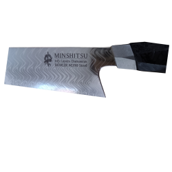 MinShitsu Professional Dragon Eye 145 Lag Damascus Pudderstl Bohler