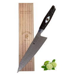 MinShitsu Professional Dragon Eye 145 Lag Damascus Pudderstl Bohler