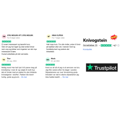 Kniv sliping Bedrift Gi dine ansatte en unik Gave