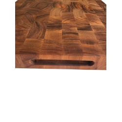 MinShitsu Walnut Butcher Blokk / Skjre fjl (5cm) 