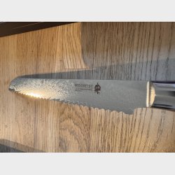 Minshitsu Blue Ocean Brdkniv Damascus Stl