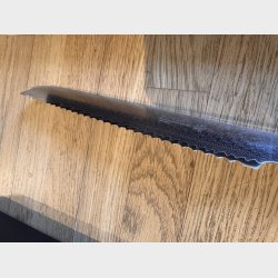 Minshitsu Blue Ocean Brdkniv Damascus Stl
