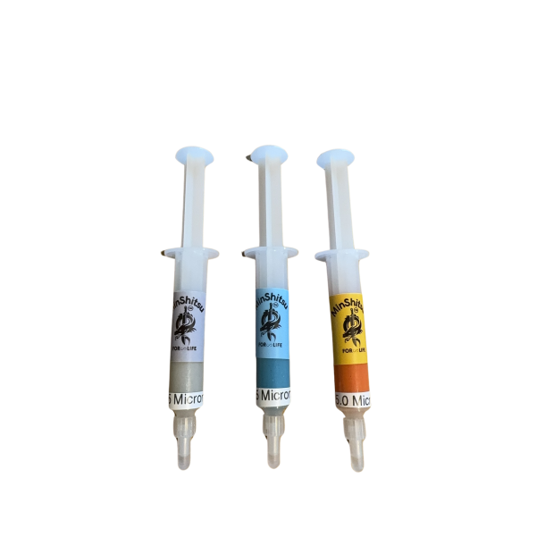 MinShitsu Diamant Slipe Pasta Sett 3 stk til Polering (0,5,1,5 og 5 Micron)