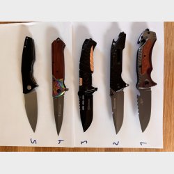 Outlet Folde Kniv Stor Oppdatert liste (Siste Mulighet)