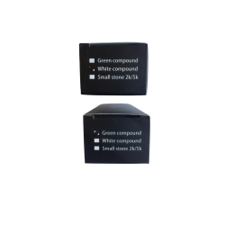 SETT 2 stk STORE MinShitsu Polerings voks  Oppn Speilblank Perfeksjon p Knivene Dine