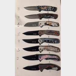 Folde kniver / til jakt og fiske - n� KUN 299kr