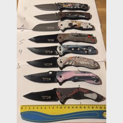 Folde kniver / til jakt og fiske - n� KUN 299kr