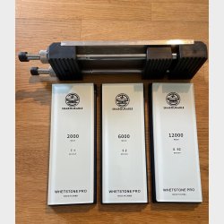 Slipe Stein Sett 4 - Professional - Diamant + Glass Stein Corrundum 