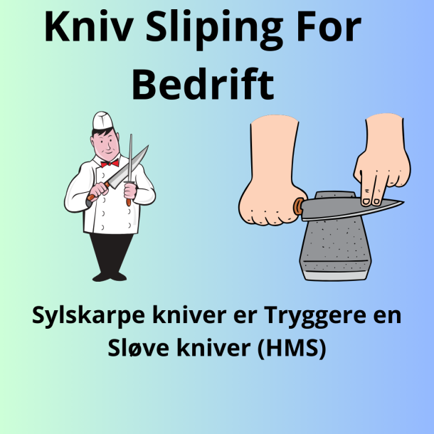 Kniv sliping Bedrift Gi dine ansatte en unik Gave
