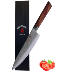 Minshitsu Premium Brown Waves Kokke kniv 