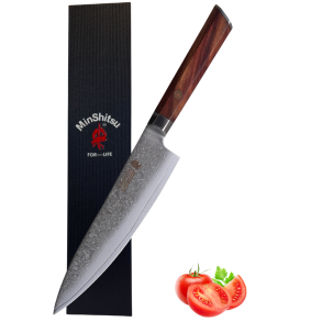 Minshitsu Premium Brown Waves Kokke kniv 