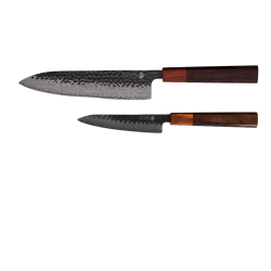 Black Week. Gratis Mahogany Fjl  - Minshitsu Premium Sharp Mountain Kniv sett 2 kniver - (