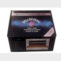 Minshitsu Premium Slipe sett (I egen eske 240/800/3k + level og bamboo