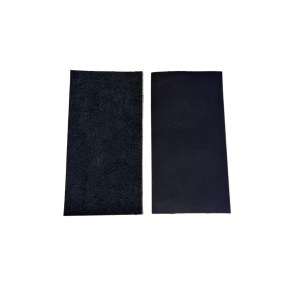 L�restykke til Kniv sliping 1.8-2.0 mm Sort Ca 10cm x 20cm