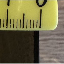 Lrestykke til Kniv sliping 1.8-2.0 mm Sort Ca 10cm x 20cm