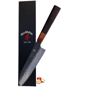 MinShitsu Grey Mountain Santoku  En Kniv for de Tffeste Oppgavene 