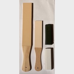 Oppn en Speilblank Finish p kniver  Komplett MinShitsu Polerings pakke